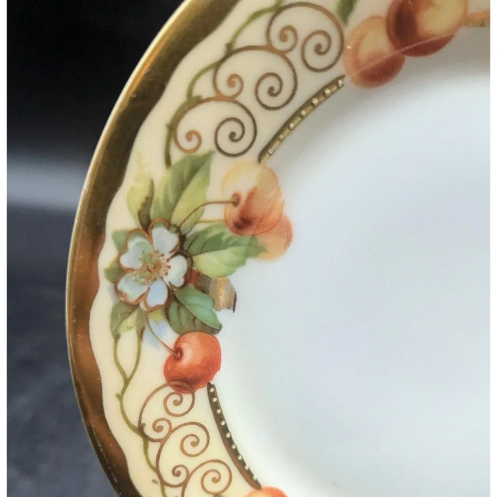 Royal Worcester Evesham Gold Set/5 Bread Butter Plates 5 5/8